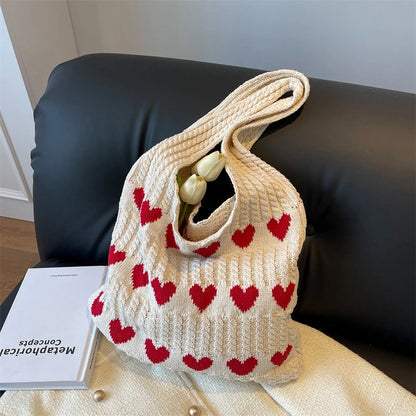 Luxury Woven Knitted Tote