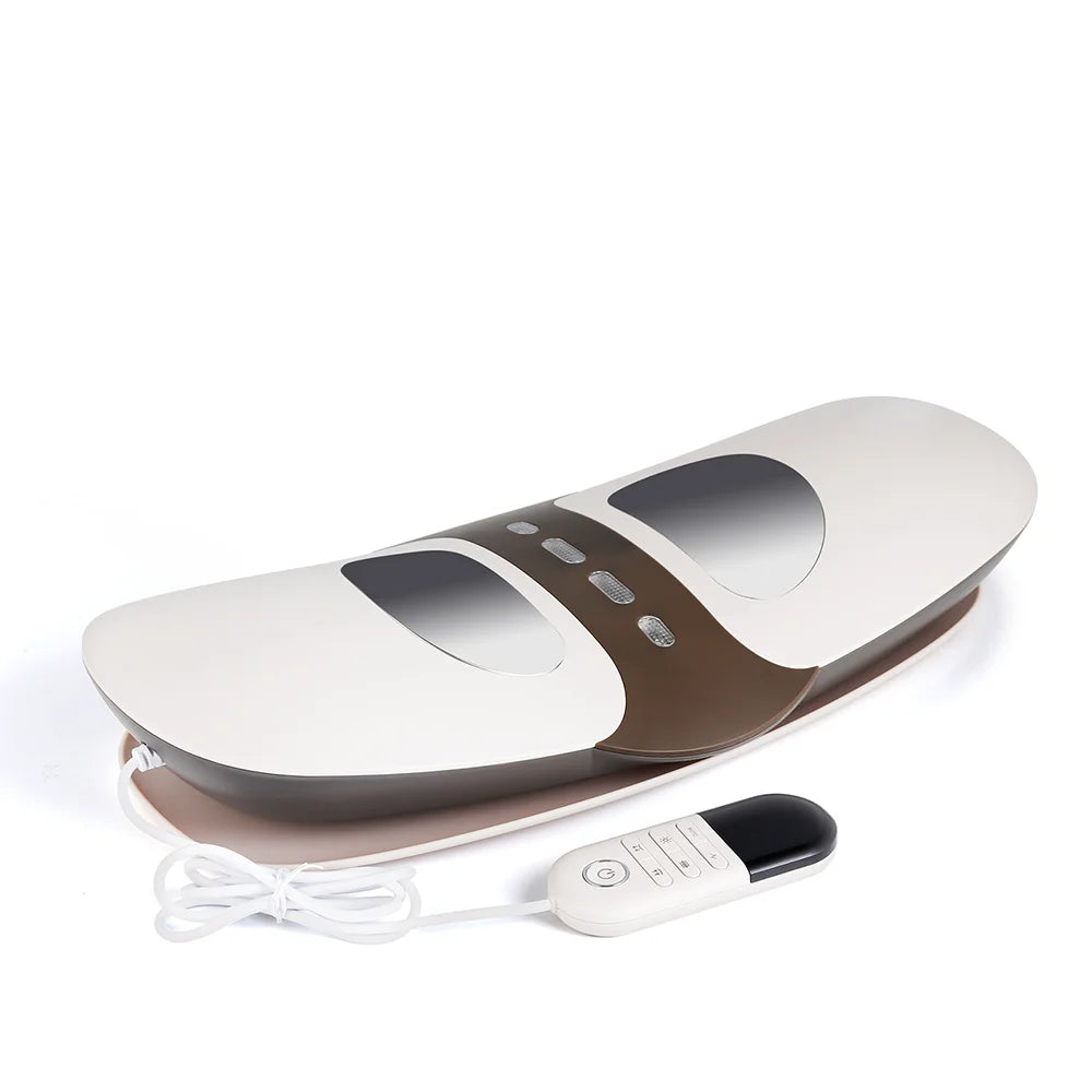 Electric Lumbar Traction Massager with Heat & Vibration - 28