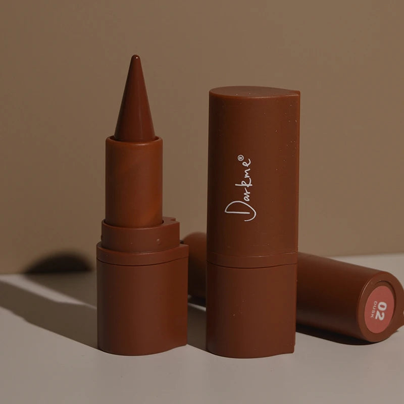 Velvet Matte Lip Liner Pencil - Waterproof Long-Lasting Lip Contouring Crayon - 7