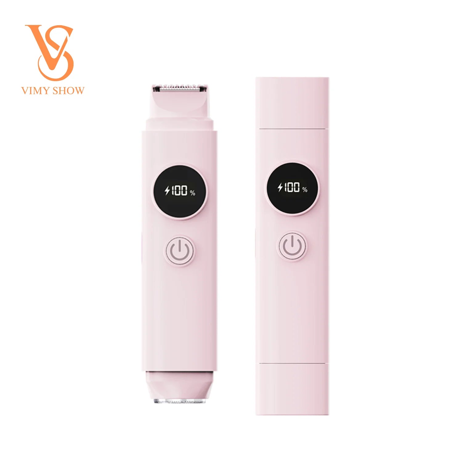 2-in-1 Electric Hair Removal Shaver - Waterproof Painless Trimmer for Face & Body - 1