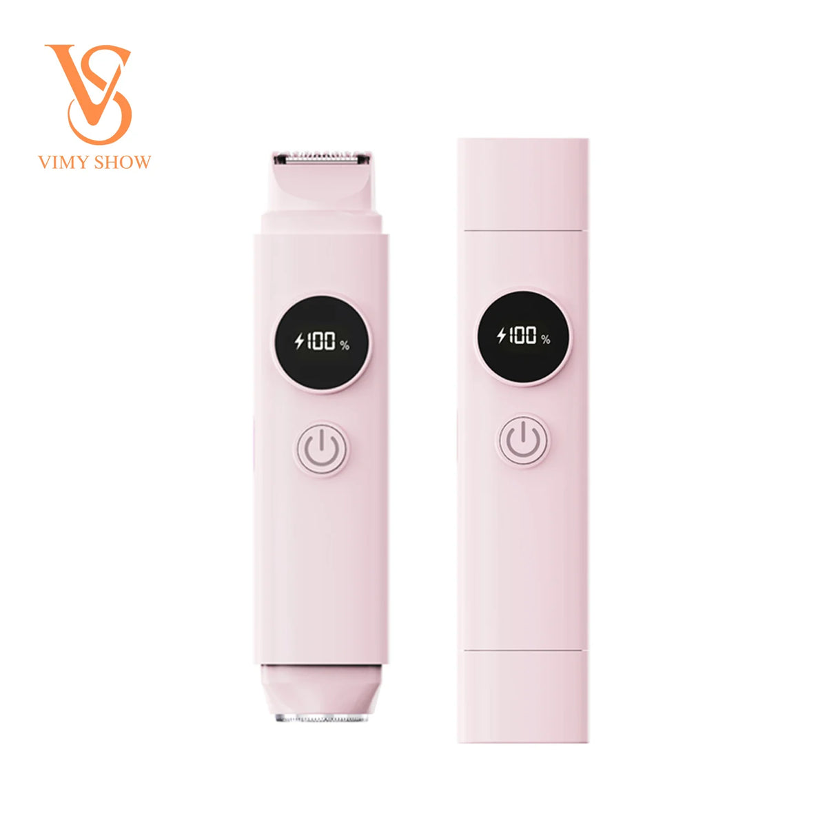 2-in-1 Electric Hair Removal Shaver - Waterproof Painless Trimmer for Face & Body