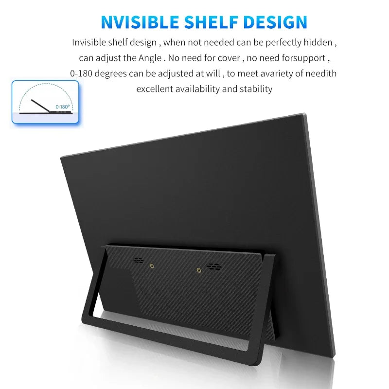 16" Portable Touch Monitor 1920x1200 FHD IPS Display for Laptop & Gaming - 3