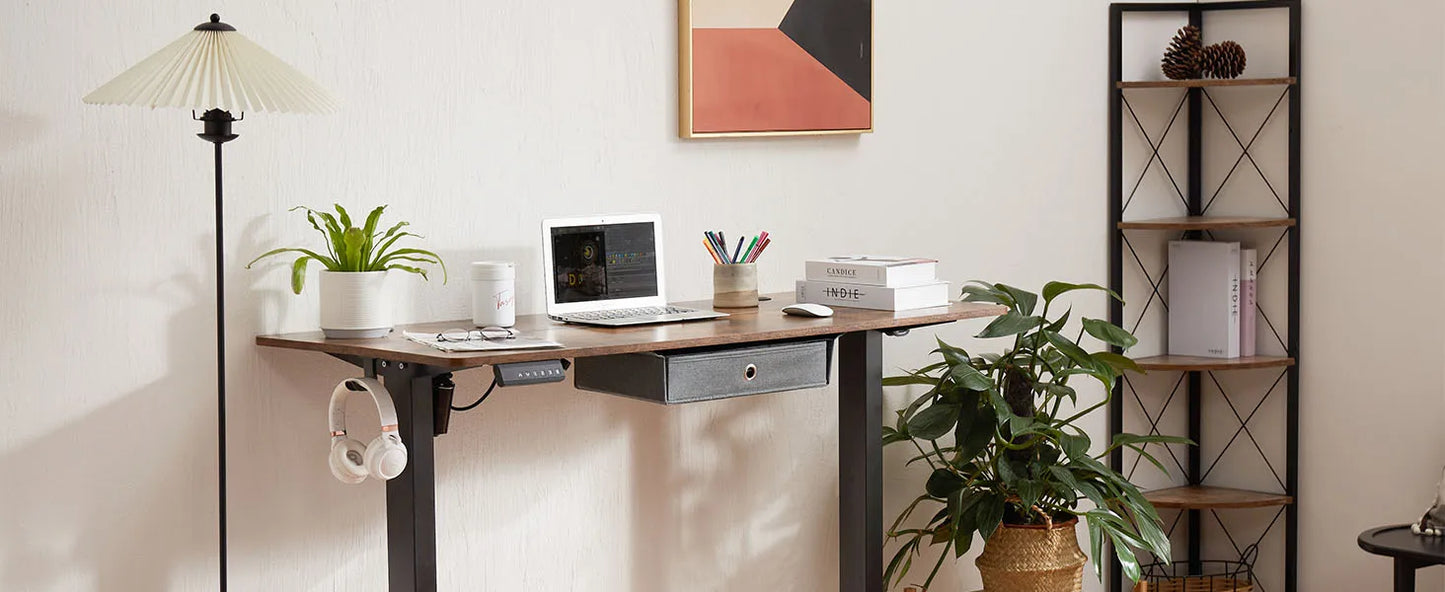 Electric Standing Desk - Height Adjustable Sit-Stand Computer Workstation