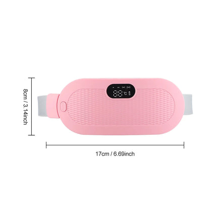Electric Menstrual Cramp Relief Heating Pad Waist Belt