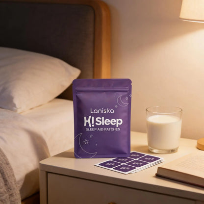 Natural Sleep Aid Patches - Herbal Insomnia Relief & Restful Night Sleep Strips