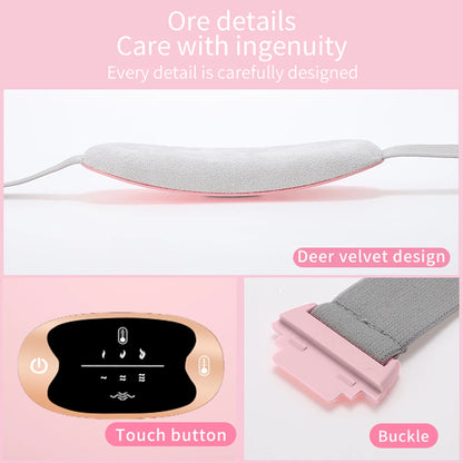 Electric Menstrual Cramp Relief Heating Pad Waist Belt