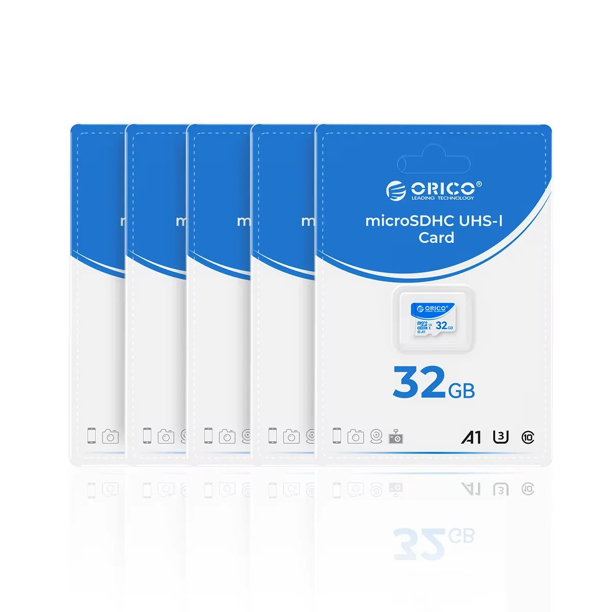 ORICO 128GB Micro SD Card - High-Speed UHS-I V30 for 4K Video & Cameras - 21