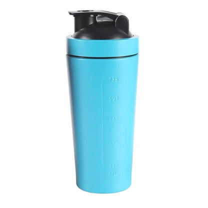 Stainless Steel Sports Protein Shaker Bottle - 500ml & 750ml Leakproof