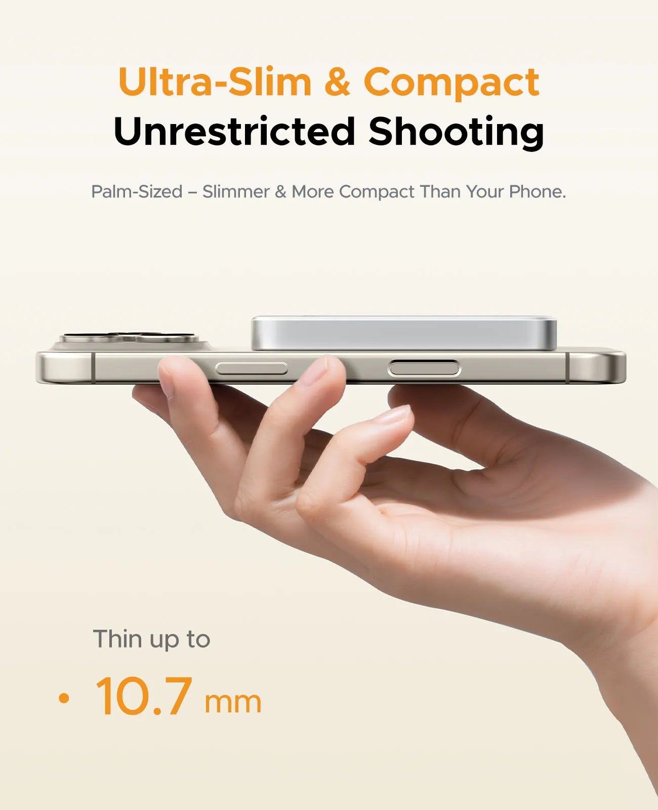 ORICO K5MINI Portable SSD 480GB - High-Speed External Drive for iPhone - 9