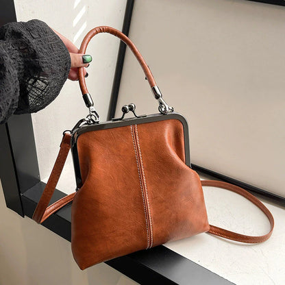 Luxury Vintage Kiss Lock Bag