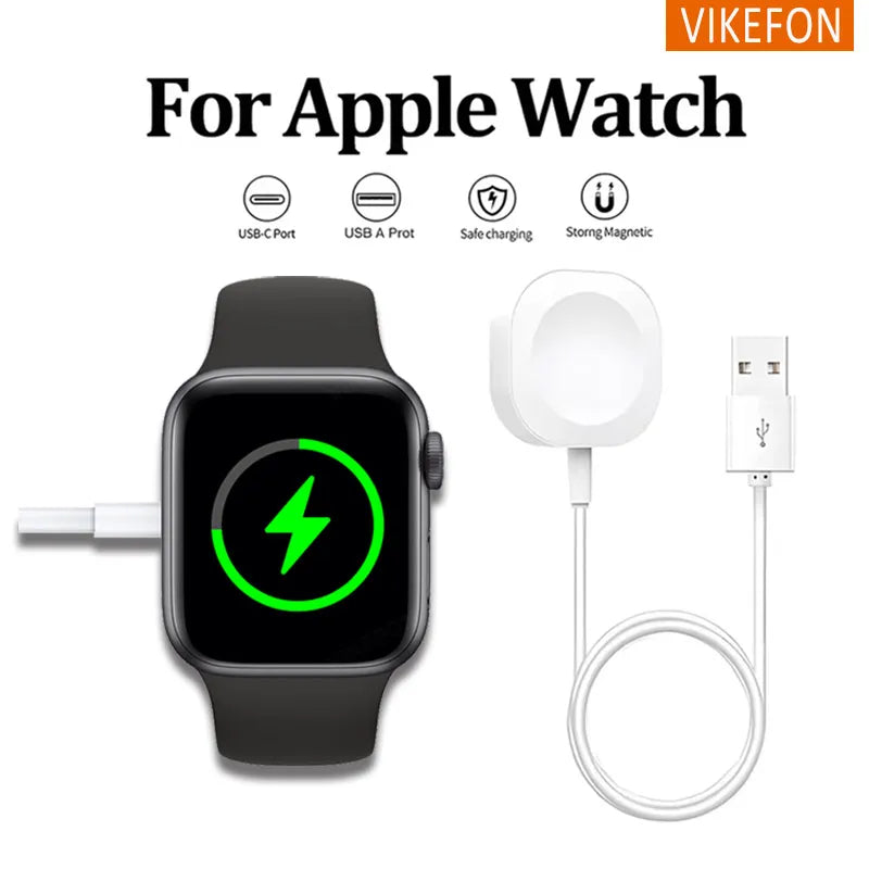 Magnetic Wireless Charger for Apple Watch Series 10/9/8/7/SE/Ultra