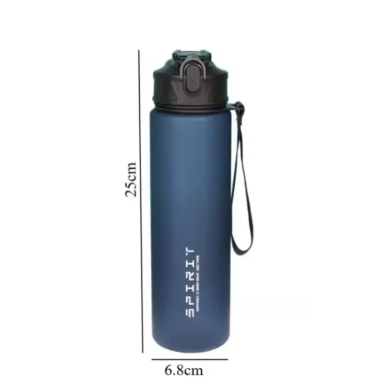 750ml Leak-Proof Sports Water Bottle with Straw & Carrying Handle - 6