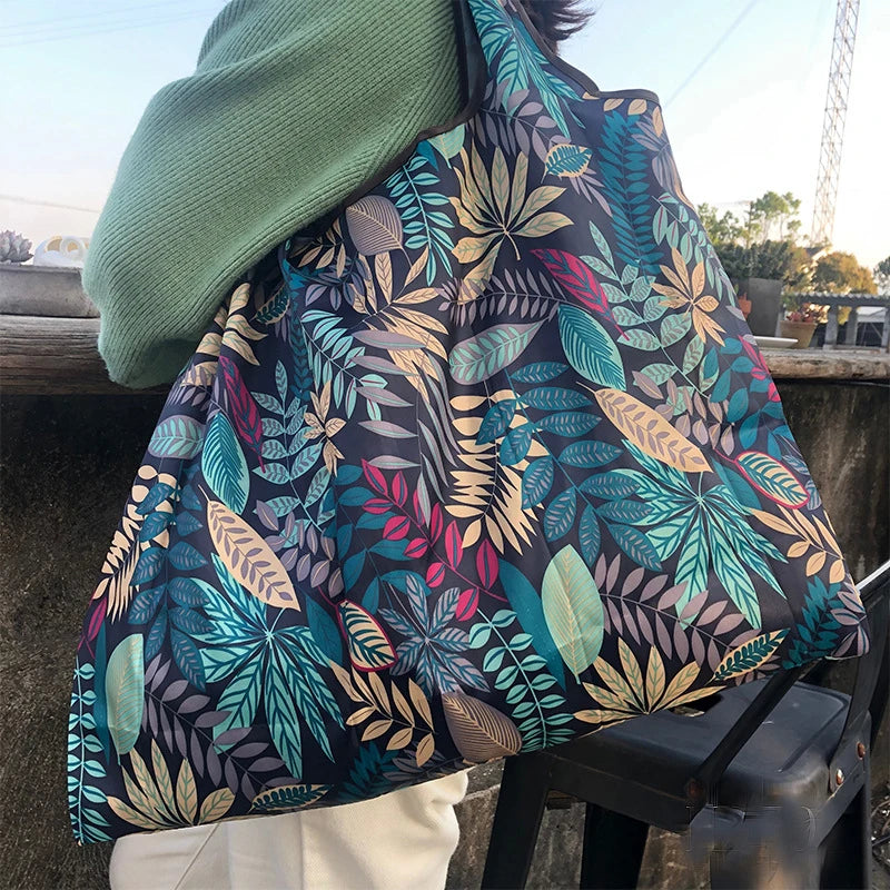 Floral Shopping Tote