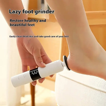 Electric Foot Callus Remover & Nail Polisher Set - 3-Speed Rechargeable Pedicure Tool