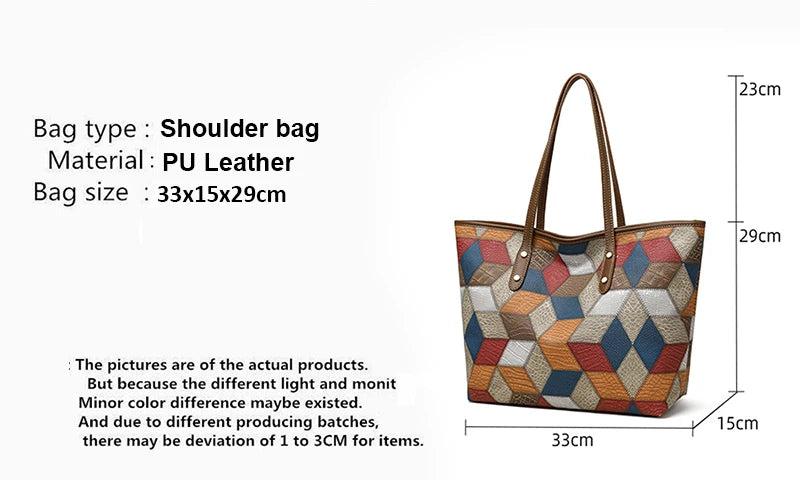 Luxury Vintage Leather Commuter Tote