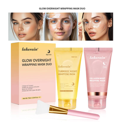 Overnight Collagen Wrapping Mask - Hydrating Peel-Off Facial Gel