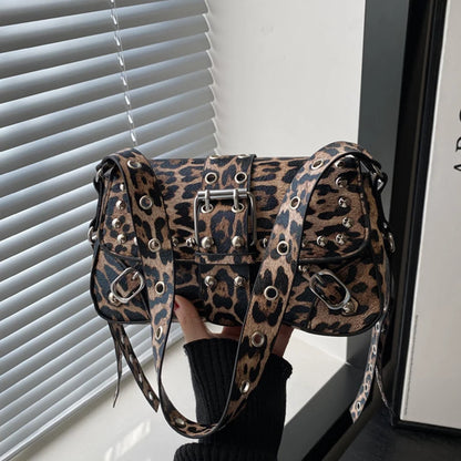 Luxury Trendy Rivet Shoulder Bag