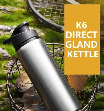 Portable Stainless Steel Sports Water Bottle - 700ml Leak-Proof Flask