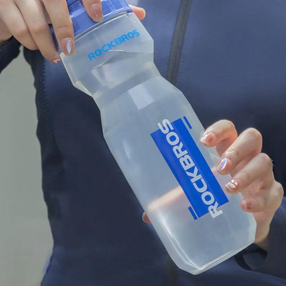 ROCKBROS 750ml Cycling Water Bottle and Cage Set – Lightweight & Durable
