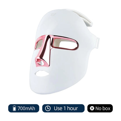 7 Color LED Face & Neck Mask - Anti-Aging Light Therapy