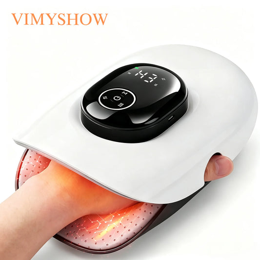 Smart Wireless Hand Massager with Heat and Airbag Compression
