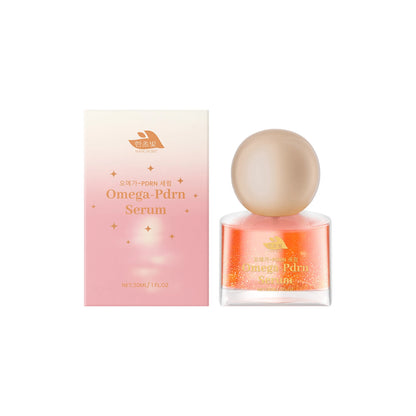Omega-PDRN Hydrating Face Serum - Brightening & Repairing Skincare Essence