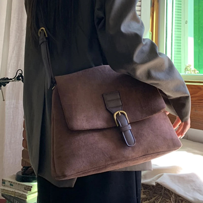Luxury Matte Leather Tote Bag