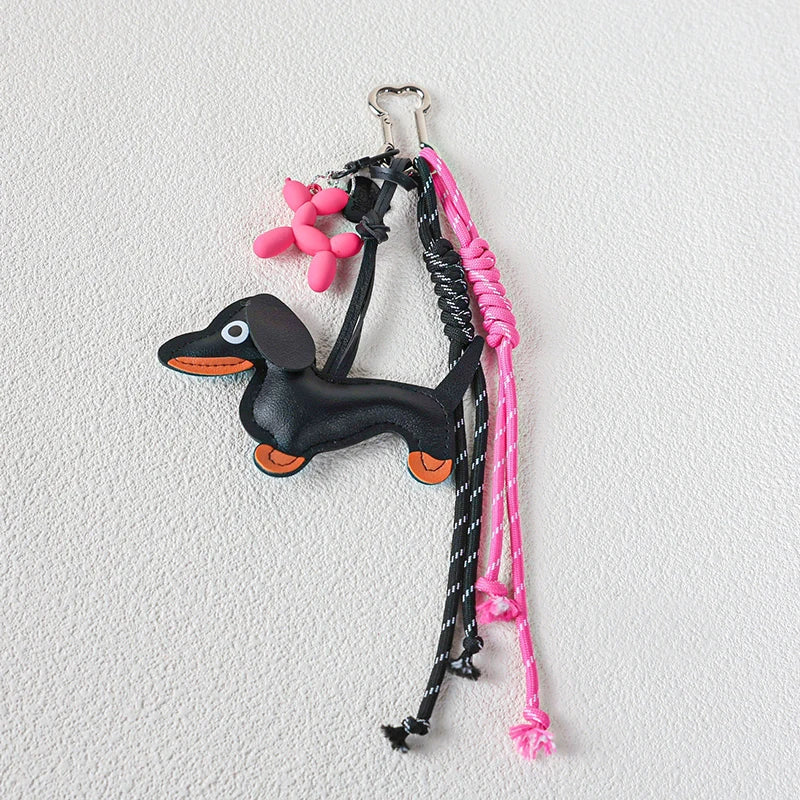 Luxury Sausage Dog Keychain