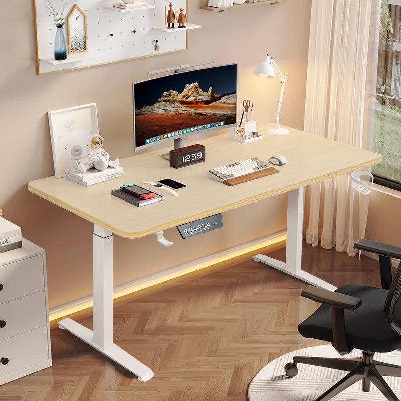 Electric Height Adjustable Standing Desk - Motorized Sit-Stand Home Office - 9