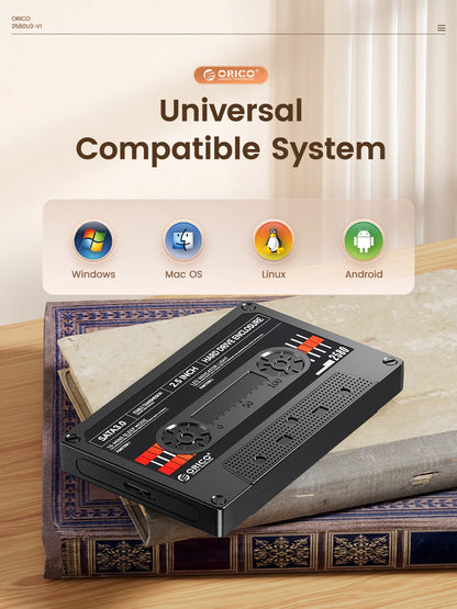 ORICO 2.5" SATA to USB 3.0 External Hard Drive Enclosure Case