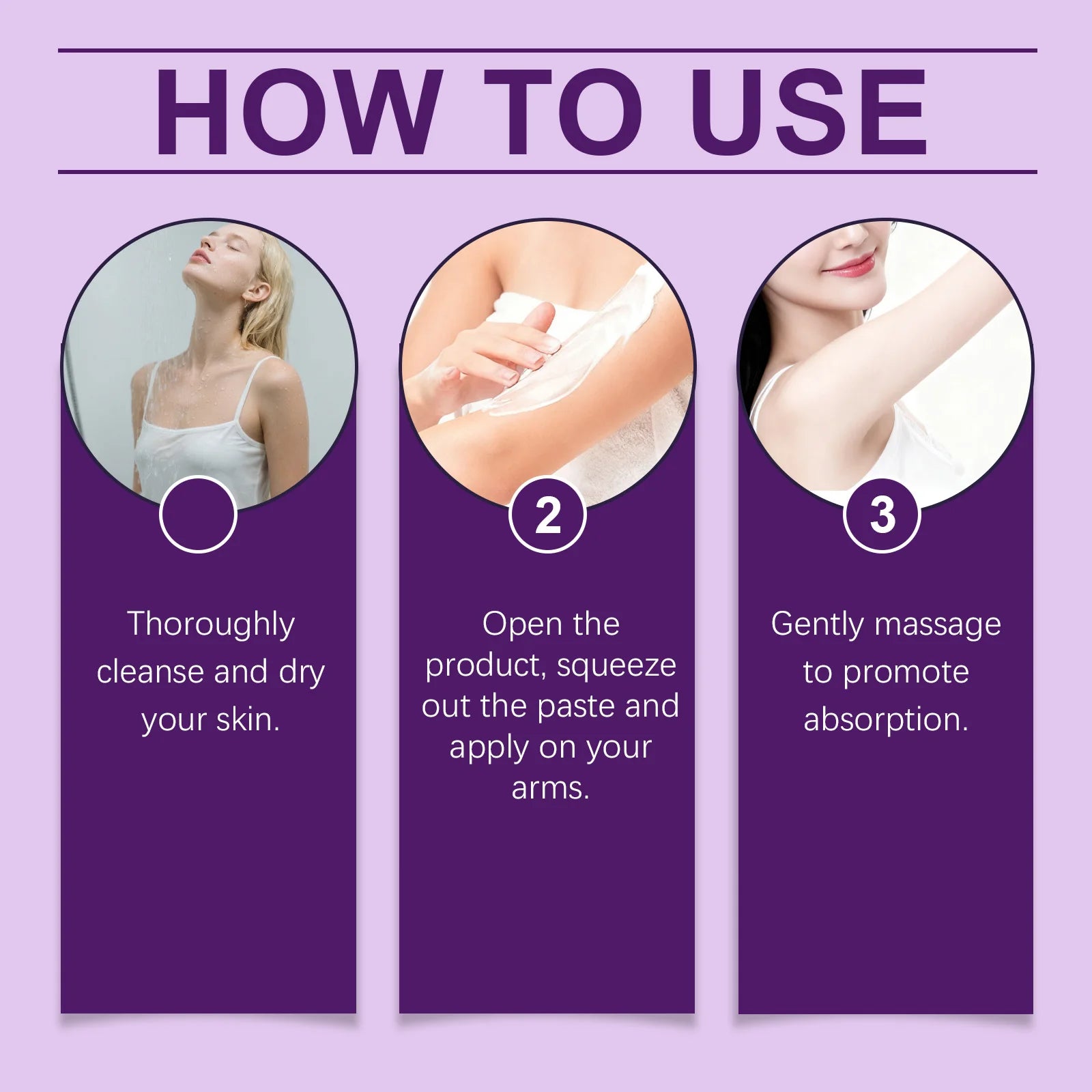 Bee Venom Firming Arm Cream - Anti-Sagging Body Sculpting & Moisturizing Lotion - 12
