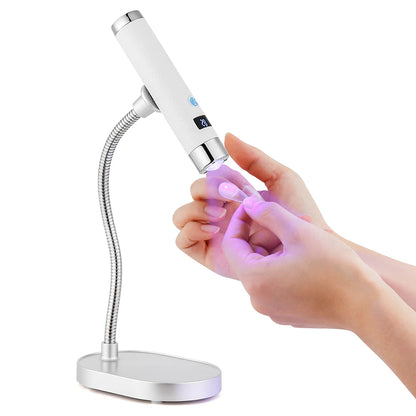 2-in-1 Auto-Sensing UV LED Nail Lamp & Handheld Dryer