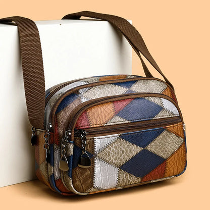 Luxury Vintage PU Shoulder Bag