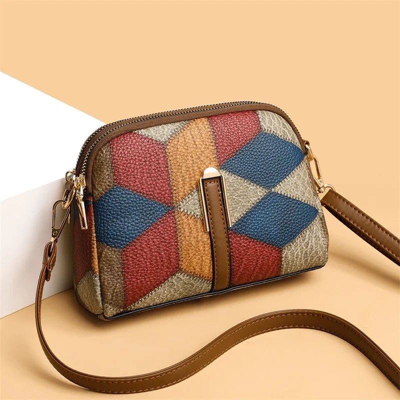 Luxury Vintage PU Shell Bag