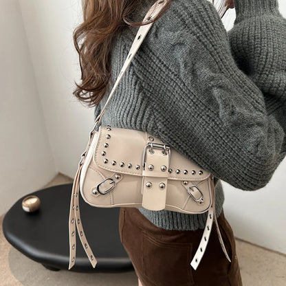 Luxury Trendy Rivet Shoulder Bag