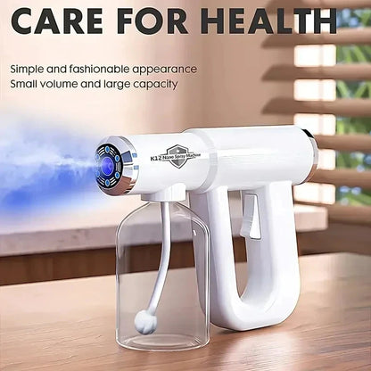Blue Light Nano Hairspray Gun - Rechargeable 300ml Sprayer