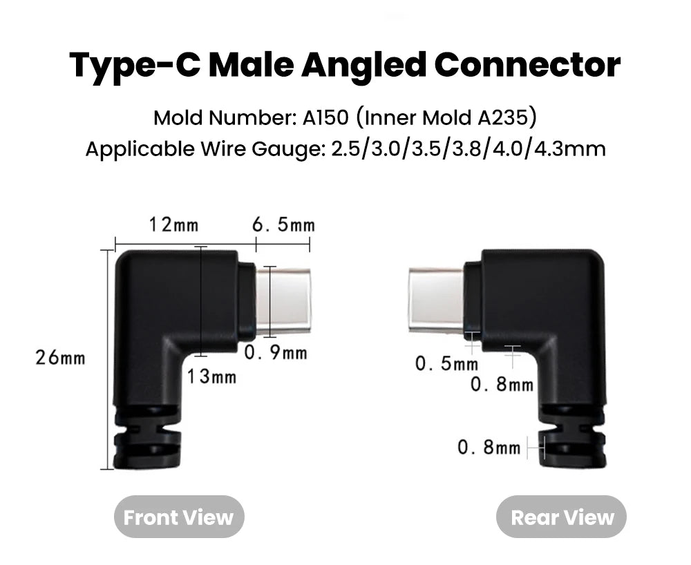 USB-C to DC Fast Charging Power Boost Cable - 5V/9V/12V/15V/20V Adapter - 22