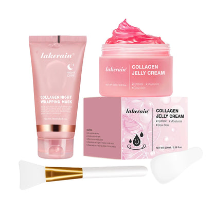 Overnight Collagen Wrapping Mask - Hydrating Peel-Off Facial Gel