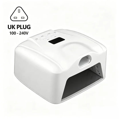 78-LED Dual-Mode UV Nail Lamp - Gel Polish Dryer with Auto Sensor