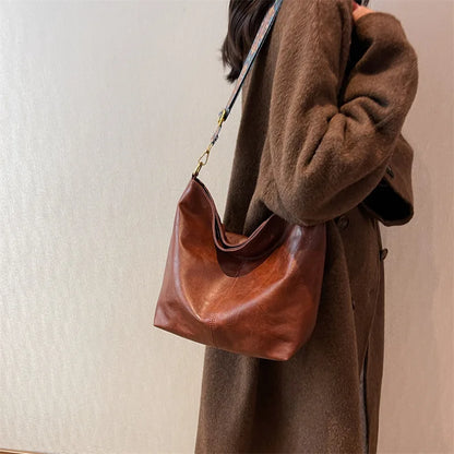 Luxury Vintage Bucket Bag