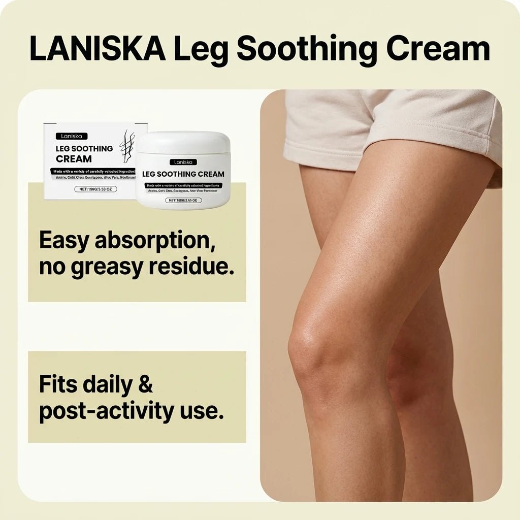 Leg Soothing Muscle Relaxation Massage Cream - Hydrating Relief for Tired Legs