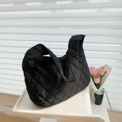 Luxury Quilted Padded Tote