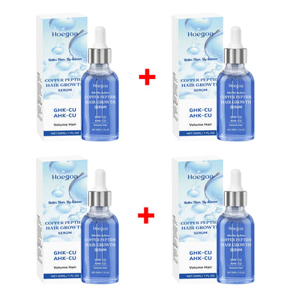 Copper Peptide Hair Growth Serum - Revitalizing Scalp & Anti-Frizz Repair Treatment