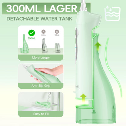Electric Nasal Irrigator & Oral Irrigator Combo for Sinus Relief and Dental Care