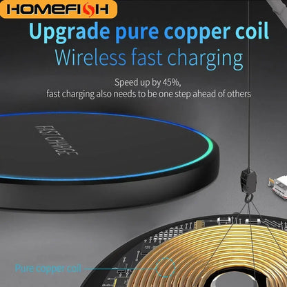 4-in-1 Fast Wireless Charging Station for Phone, Watch, and Earbuds