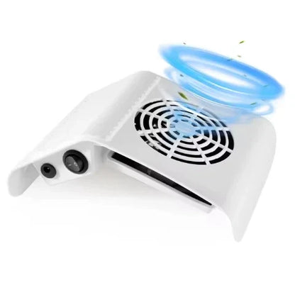 Professional Nail Dust Collector - Quiet Manicure Vacuum