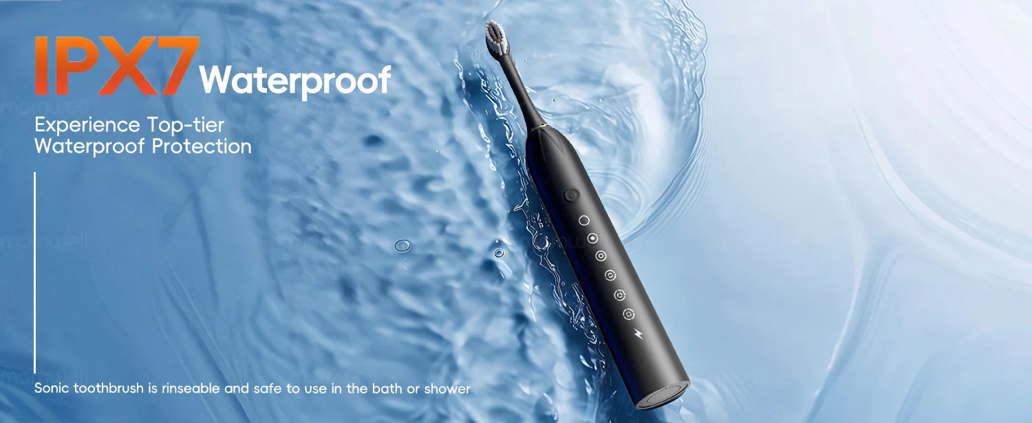 Portable Water Flosser and Sonic Electric Toothbrush Combo Set - 18