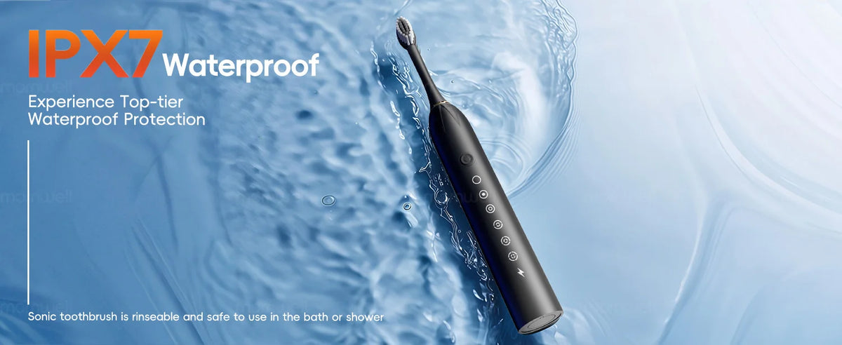 Portable Water Flosser and Sonic Electric Toothbrush Combo Set