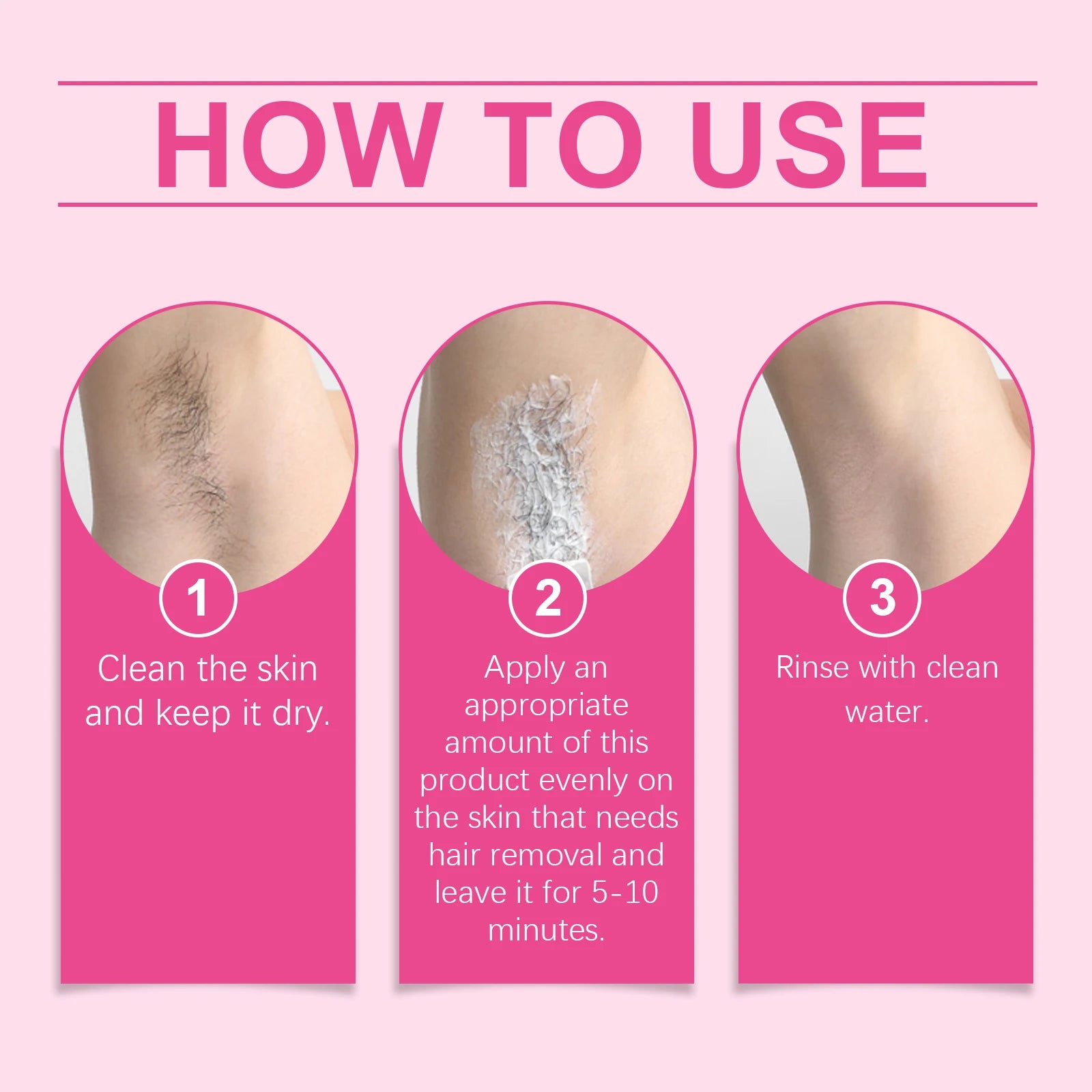 Gentle Body Hair Removal Cream & Soothing Aftershave Oil Set - 14