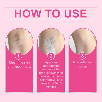 Gentle Body Hair Removal Cream & Soothing Aftershave Oil Set